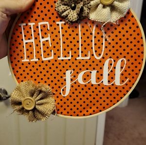 Wreath fall
